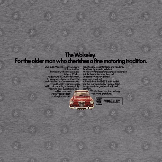 WOLSELEY ADVERT by Throwback Motors